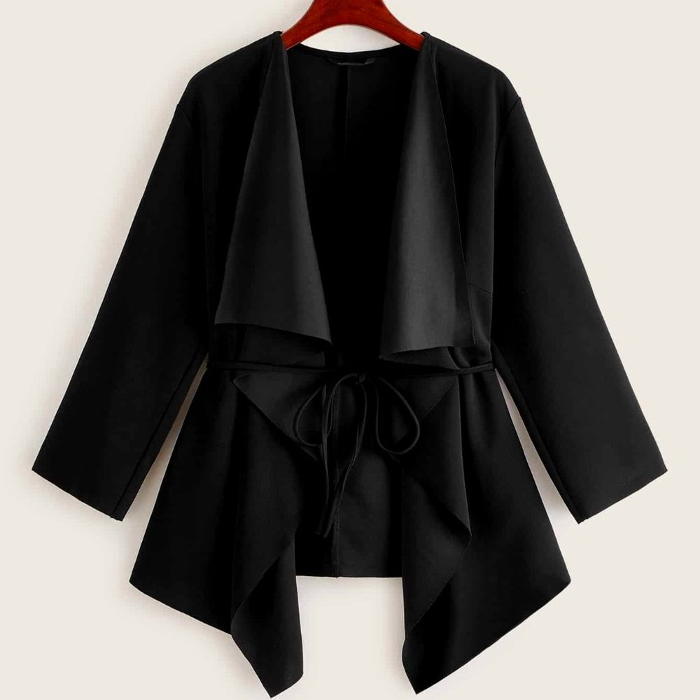 black dress-up blazer
